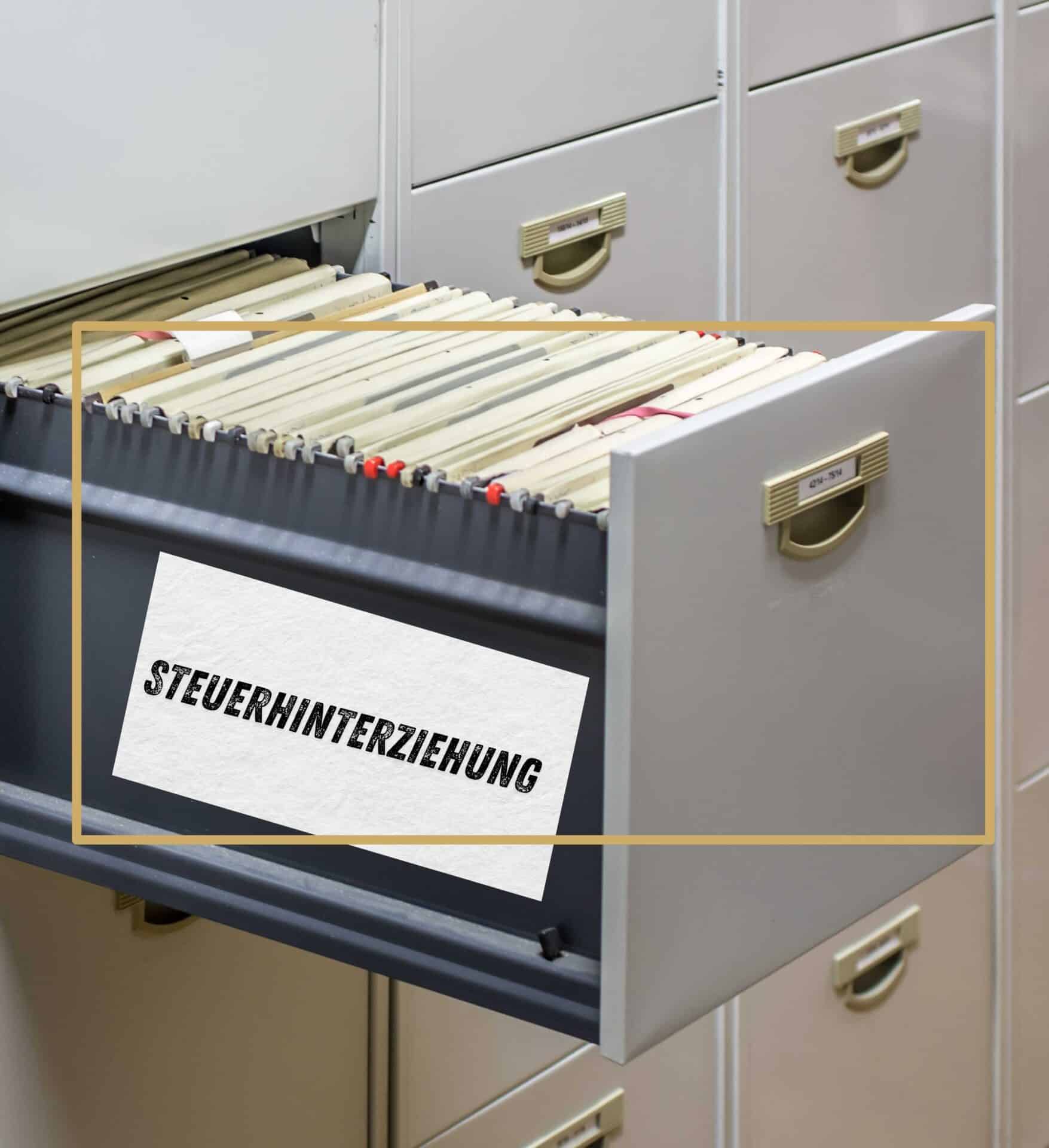 Akten mit der Aufschrift